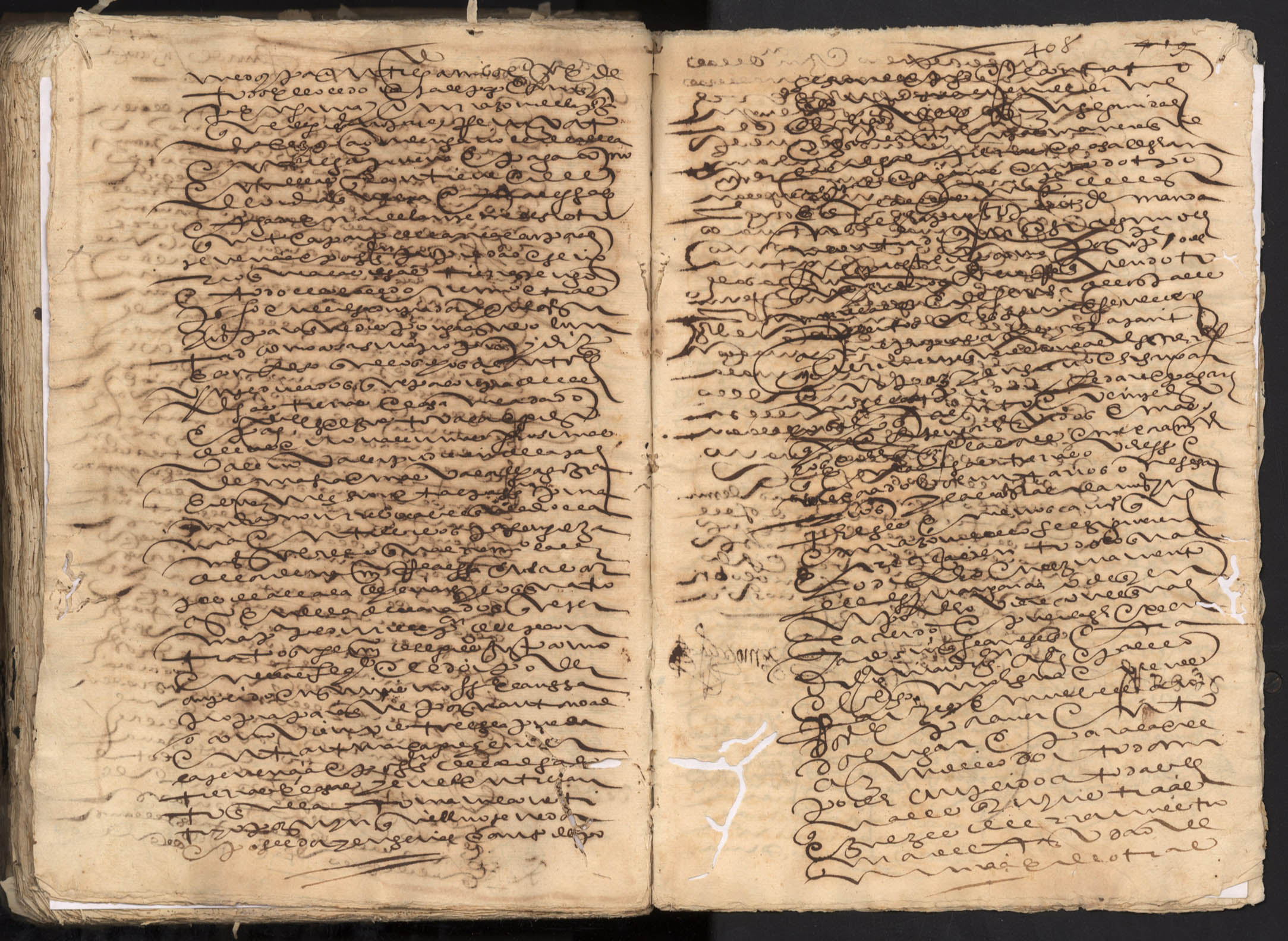 Registro de Jerónimo García Díez Navarro, Murcia de 1596.